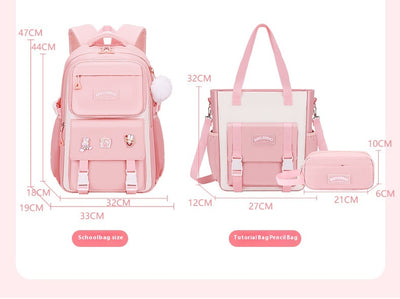 Mochila Escolar de Gran Capacidad Ergonómica para Niños - Image 55