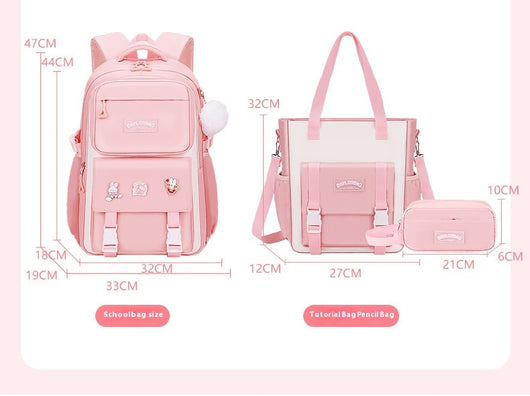 Mochila Escolar de Gran Capacidad Ergonómica para Niños - Image 55