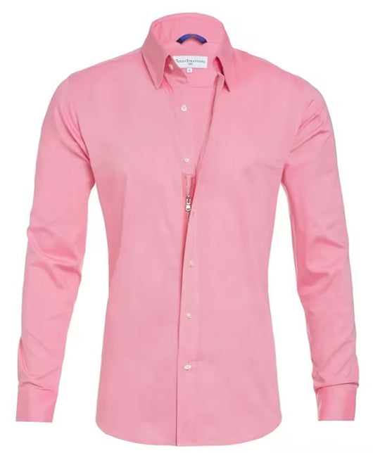 Camisa Casual con Cierre y Botones - Diseño Moderno para Hombre - Image 7