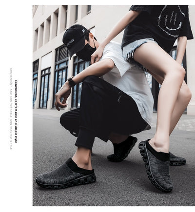 Mocasines Slip-On Flyknit Respirable - Zapatos Deportivos Casuales Trendy - Image 27