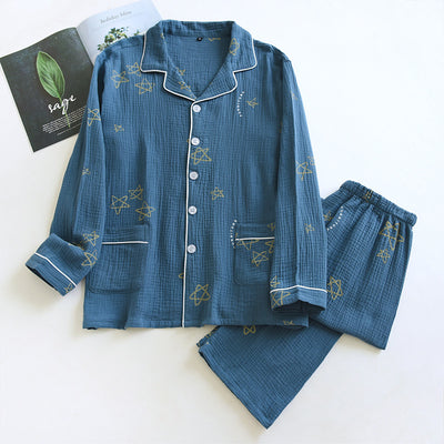 Pijama Hombre Doble Gasa Algodón Crepe - Image 15