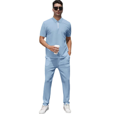 Conjunto Ligero de Verano: Pantalón con Cierre y Blusa de Manga Corta - Image 4