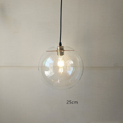 Lámpara Colgante de Cristal Transparente Minimalista Nórdica - Image 13