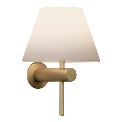 Lámpara de Pared Minimalista con Pantalla de Tela para Mesita de Noche - Image 6
