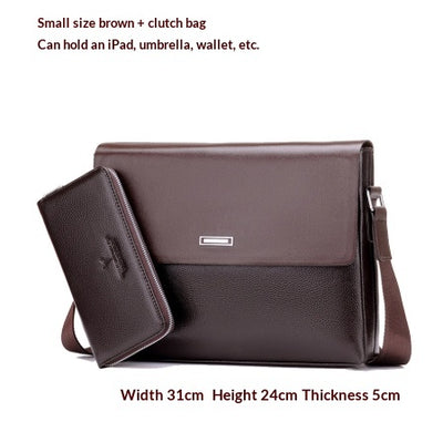 Bolsa de Cuero Premium para Hombre: Negocios y Casual - Image 16
