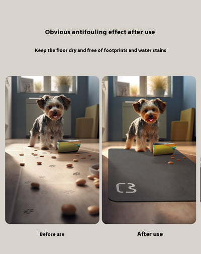 Tapete Absorbente para Comedero de Mascotas - Antideslizante y Lavable - Image 43