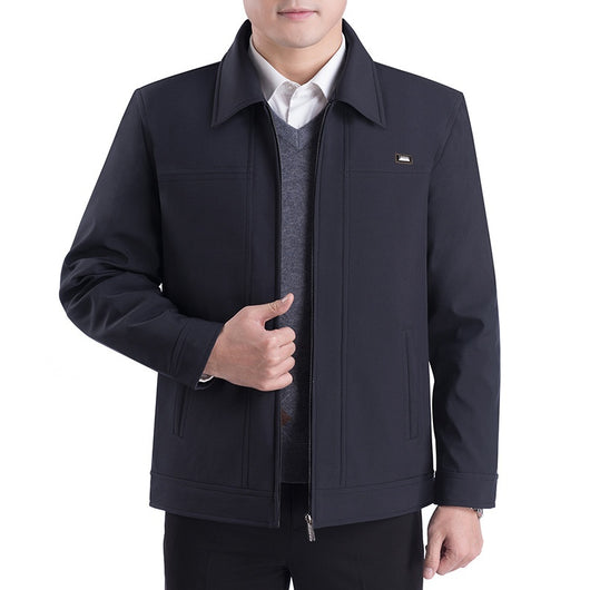 Chaqueta Casual de Otoño para Hombre Maduro - Image 7