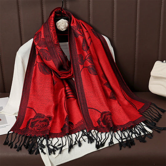 Chal Faux Cashmira Otoño-Invierno | Envolvente Cálido y Elegante - Image 43