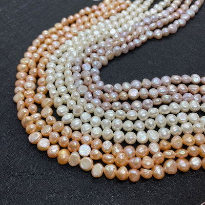 Perlas de Agua Dulce Naturales para Joyería DIY