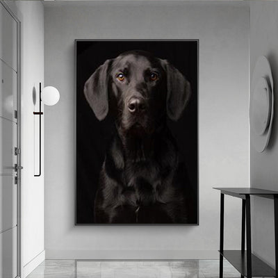 Cuadro Lobo Acuarela Estilo Nórdico Moderno - Image 11