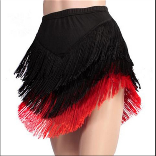 Falda Corta con Flecos para Danza Cuadrada - Image 4
