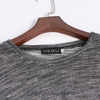 Camisa de Manga Larga con Dobladillo Curvo para Hombre