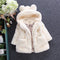Chaqueta de Invierno para Niñas con Pelaje Sintético