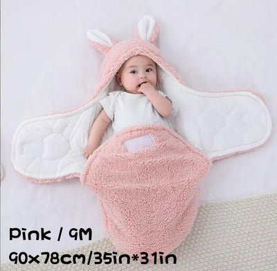Saco de Dormir para Bebé Recién Nacido en Fleece Suave - Envoltorio Térmico Unisex con Soporte para la Cabeza - Image 24