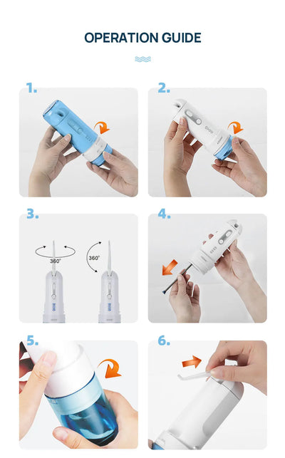 Irrigador Dental Portátil con Carga USB - Limpieza Profesional en Casa - Image 17