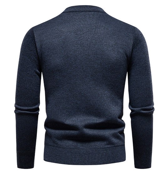 Suéter Tejido Cuello Redondo Cálido y Casual para Hombre - Image 27