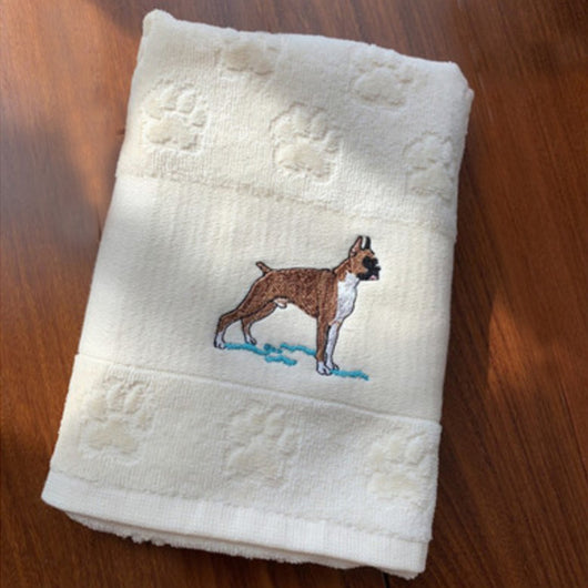 Toalla Absorbente para Mascotas con Bordado de Perro - Image 7
