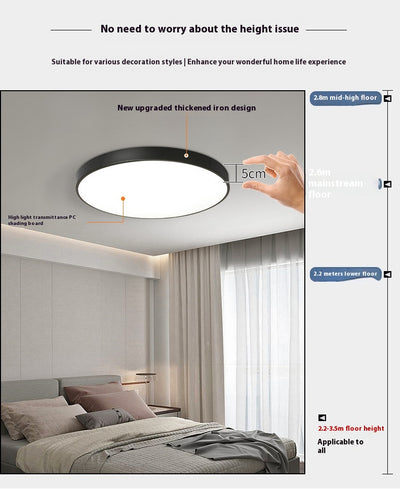 Lámpara de Techo LED Redonda Minimalista para Sala de Estar - Image 45