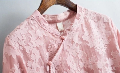 Blusa Retro Zen de Inspiración China para Mujer - Image 13