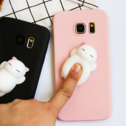 Funda Samsung con Diseño 3D de Gato - Image 4