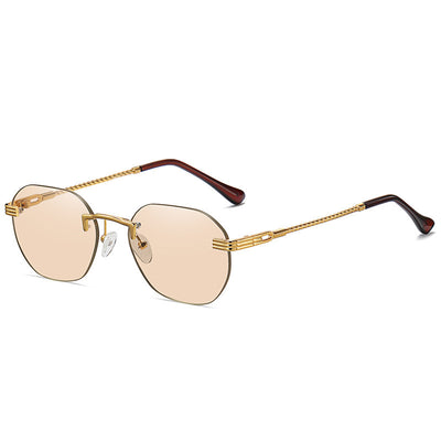 Gafas de Sol Metálicas sin Marco - Diseño Minimalista Unisex - Image 18