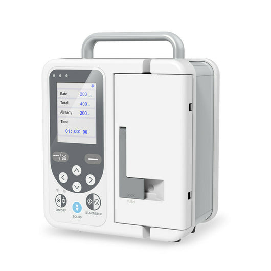 Bomba de Infusión IV CONTEC SP750 Volumétrica con Alarma y Batería Recargable - Image 4