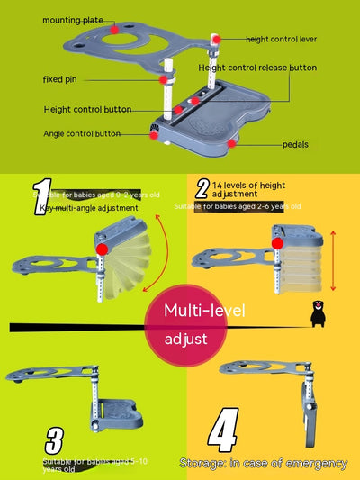 Asiento Elevador de Seguridad Infantil - Image 8