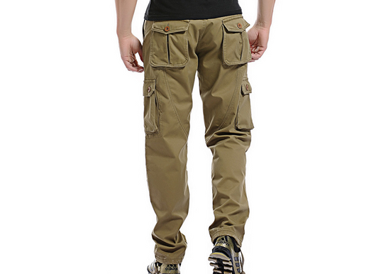 Pantalones de Trabajo Casual para Hombre con Bolsillos Funcionales - Invierno - Image 3