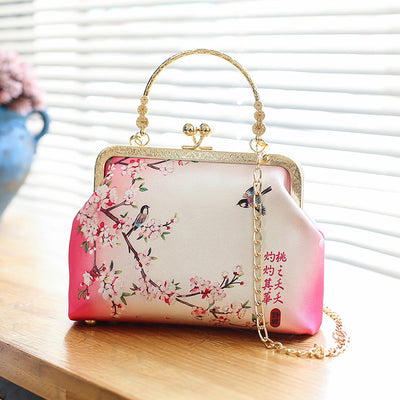 Bolso Bandolera Retro Estilo Cheongsam de Un Hombro - Image 26