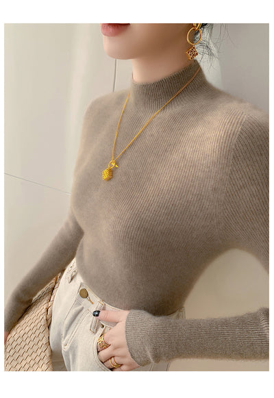 Suéter Cuello Tortuga Bajo Cashmere Slim Fit - Image 24