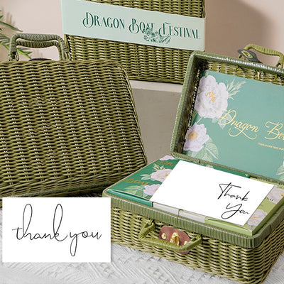 Tarjeta de Felicitación en Papel Couché Premium con Empaque de Regalo - Image 4