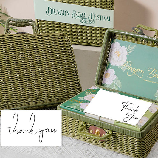 Tarjeta de Felicitación en Papel Couché Premium con Empaque de Regalo - Image 4