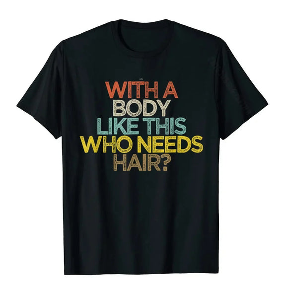 Camiseta Masculina de Algodão Estampada com Letras Inglesas Manga Curta Plus Size