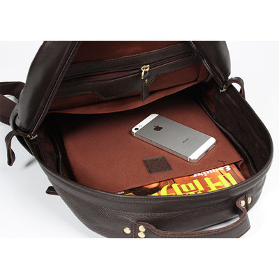 Mochila de Cuero Premium para Hombre - Viaje y Negocios - Image 4