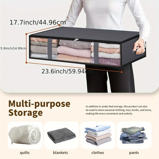 Bolsa Organizadora Plegable Impermeable para Ropa y Edredones - Image 2