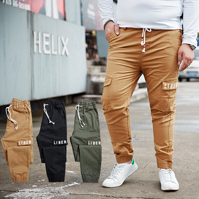 Pantalones de Cintura Elástica Ajustable para Hombre - Comodidad Todo el Año - Image 3