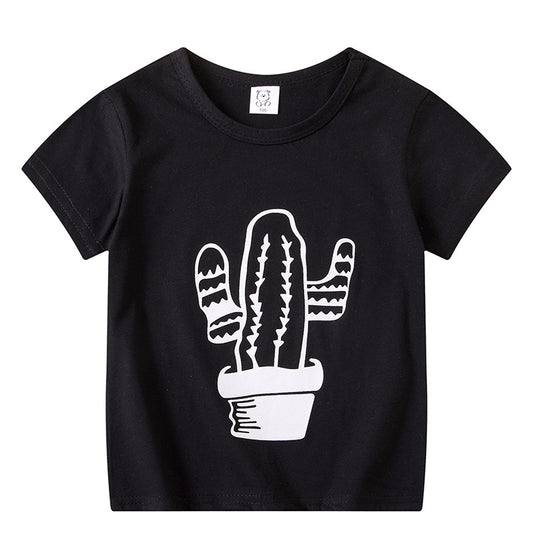 Playera Infantil de Manga Corta Unisex con Diseños Animados - Image 2