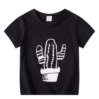 Playera Infantil de Manga Corta Unisex con Diseños Animados - Image 2