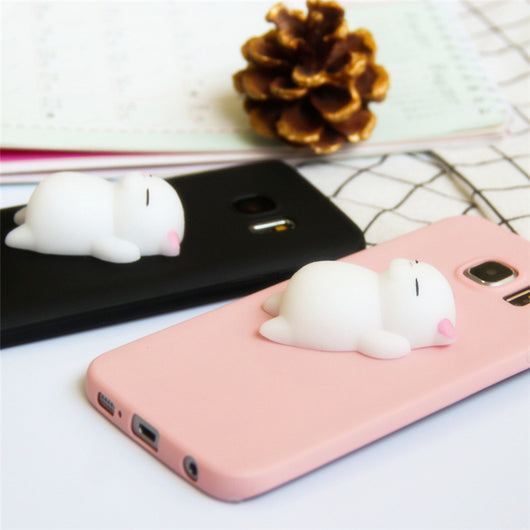 Funda Samsung con Diseño 3D de Gato - Image 5