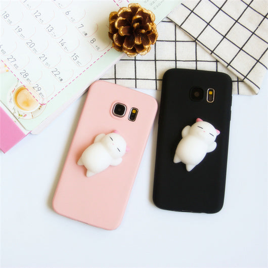 Funda Samsung con Diseño 3D de Gato - Image 3