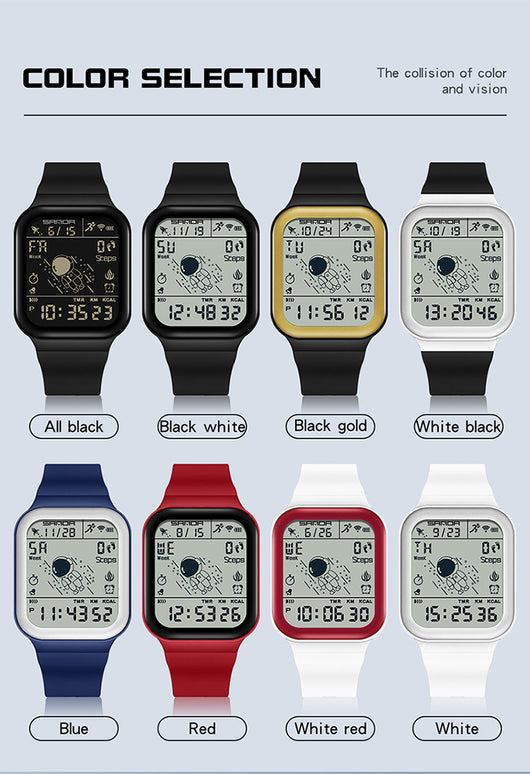 Reloj Deportivo Impermeable con Contador de Calorías y Pasos - Image 20