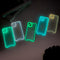 Funda Luminiscente para Celular Navideña