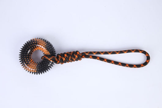 Cuerda de Tracción Manual con Anillo de Espinas - Masajeador de Encías - Image 11