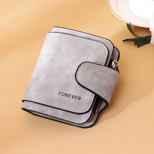 Billetera Compacta Multi-Tarjetas con Cierre de Hebilla Mate - Image 14