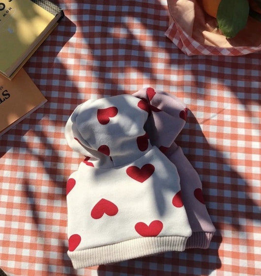 Suéter Cálido para Mascota con Estampado de Amor - Image 8