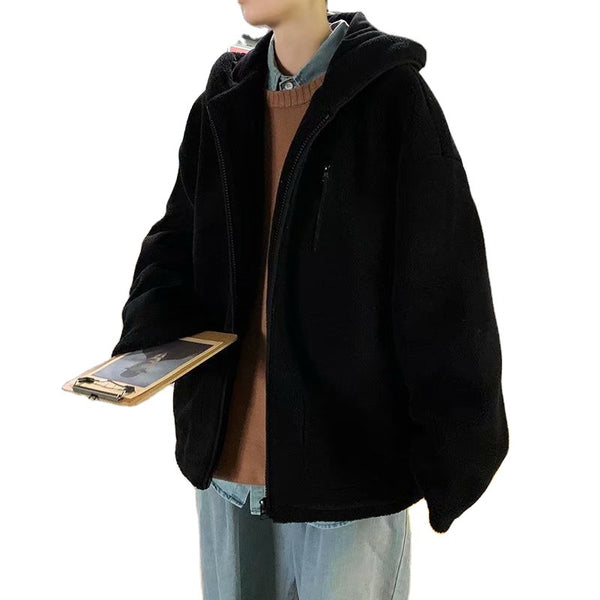 Chaqueta de Algodón Estilo Hong Kong para Hombre - Primavera y Otoño