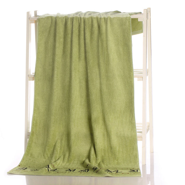 Toalla de Baño de Fibra de Carbón de Bambú - Image 7