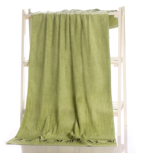 Toalla de Baño de Fibra de Carbón de Bambú - Image 7