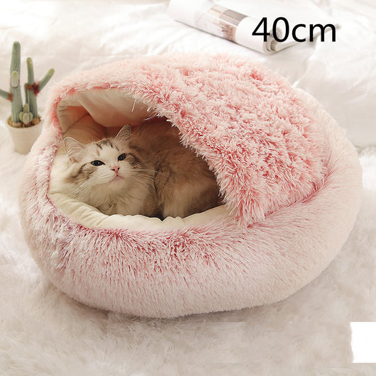 Cama 2 en 1 para Perros y Gatos - Cama Cálida de Felpa Suave Tipo Casa - Image 161