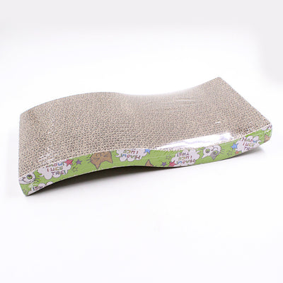 Rascador Ondulado para Gatos con Catnip - Cama Multifuncional - Image 13